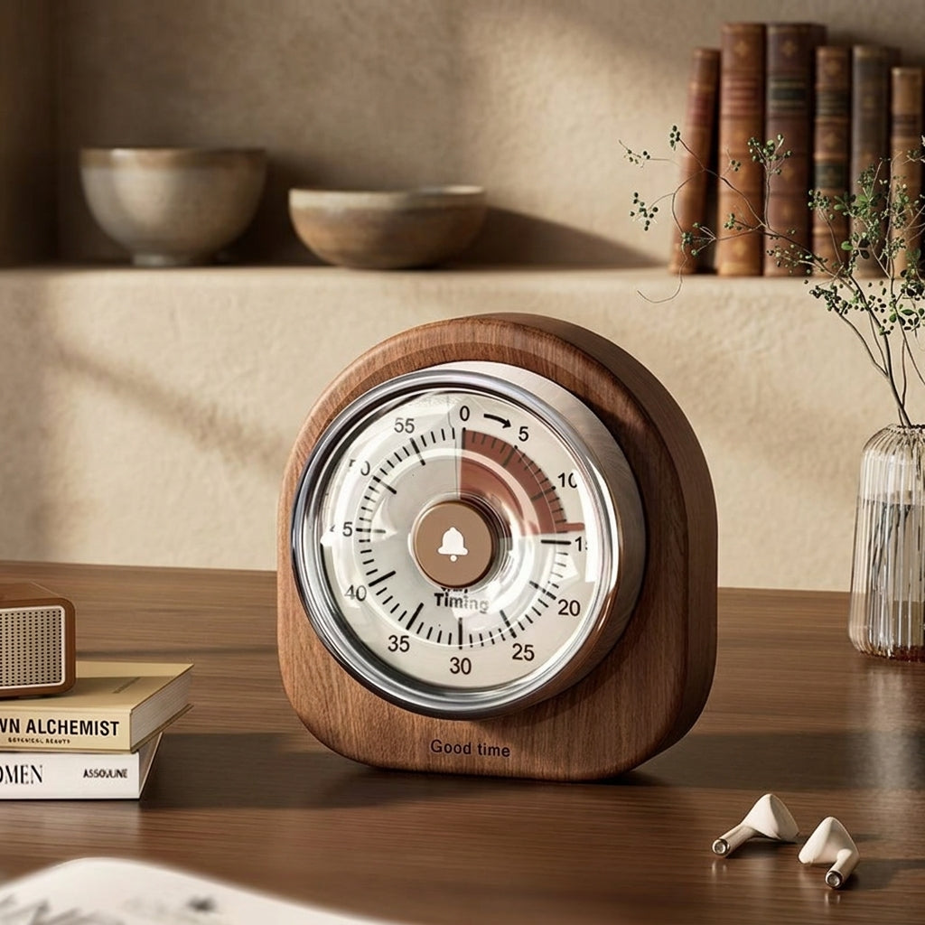 Mini Magnetic Visual Mechanical Timer Cooking Study Self Discipline Reminder